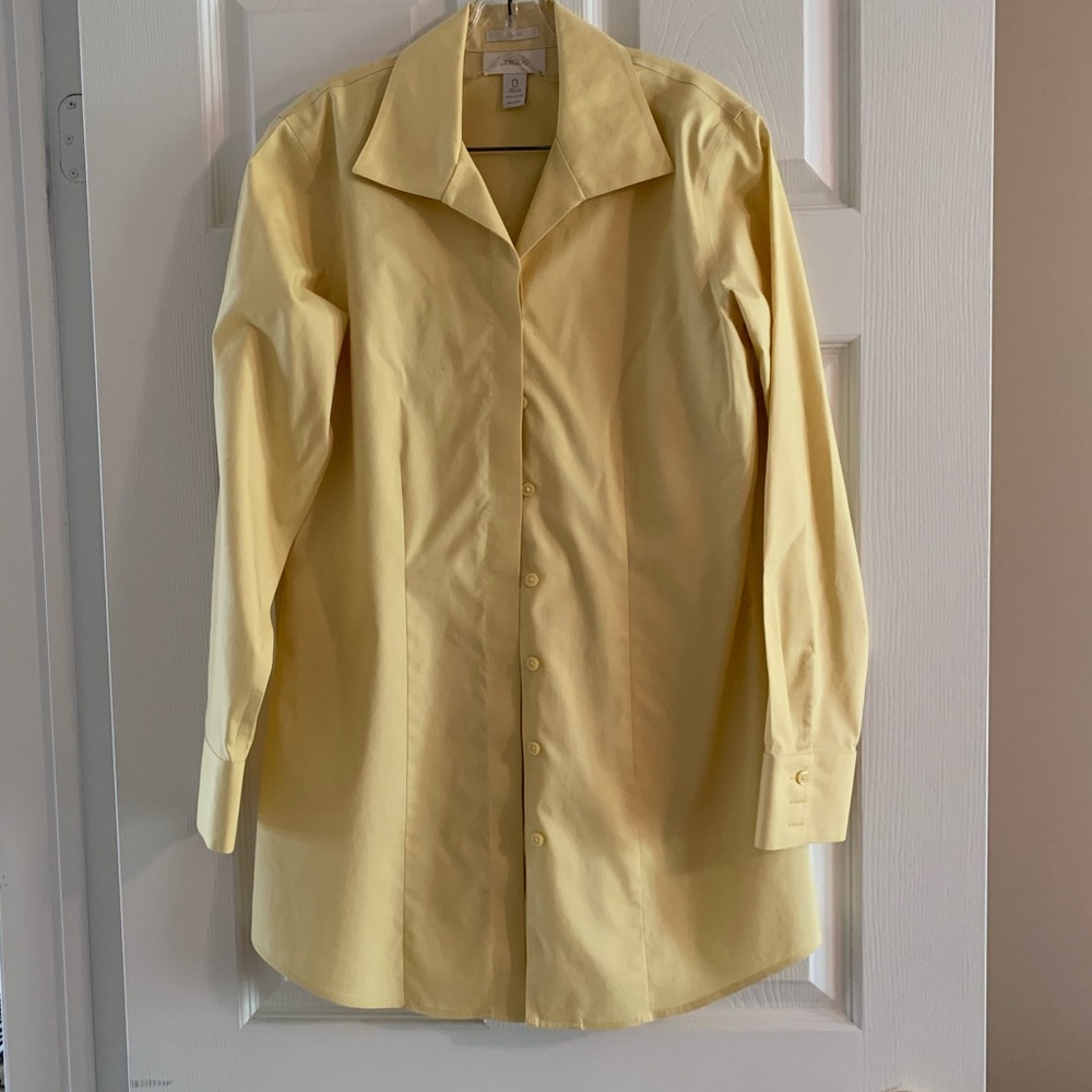 Yellow Chicos No-iron shirt